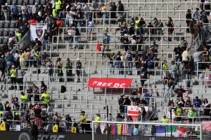 Sections 136 and 137 of Audi Field are reserved for the Spirit Squadron. (Desiree Luo/MNS)