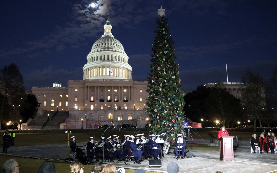 Photo Essay: Nevada congressional delegation hosts Capitol Christmas Tree Lighting Ceremony