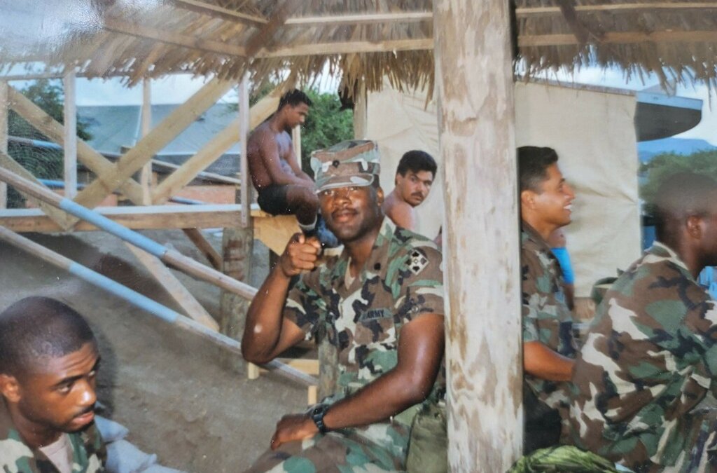 Watch: US Veteran helps lead DC protest against the Trump administration