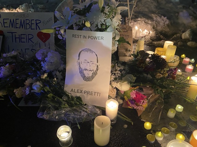 In Photos: Workers lead D.C. vigil mourning Pretti, rally against ICE violence