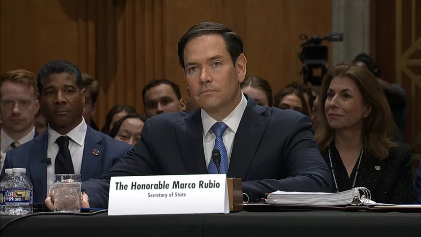 Rubio hearing heats up over US role in Venezuela