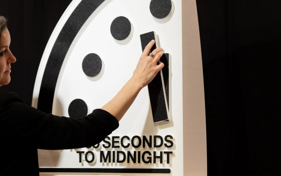 The Doomsday Clock moves closer to apocalypse than ever
