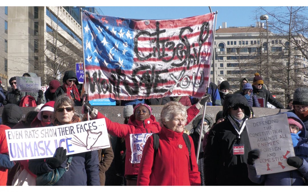 Watch: Protesters “walk out” in D.C. and nationwide, rally against fascism and threats to democracy