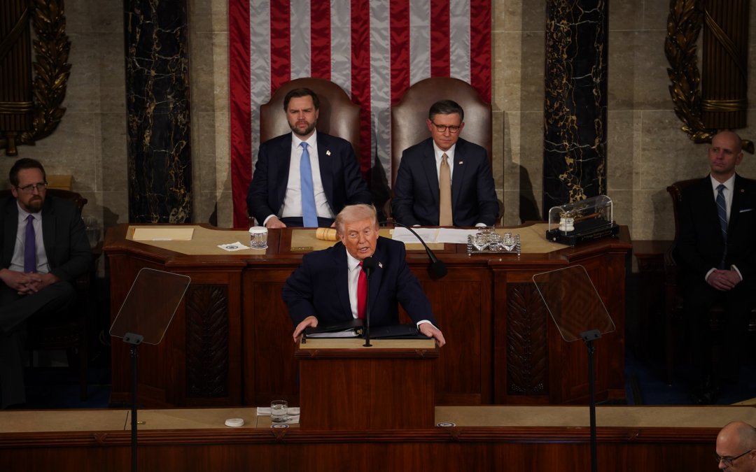 In Photos: Trump delivers longest State of the Union address in history