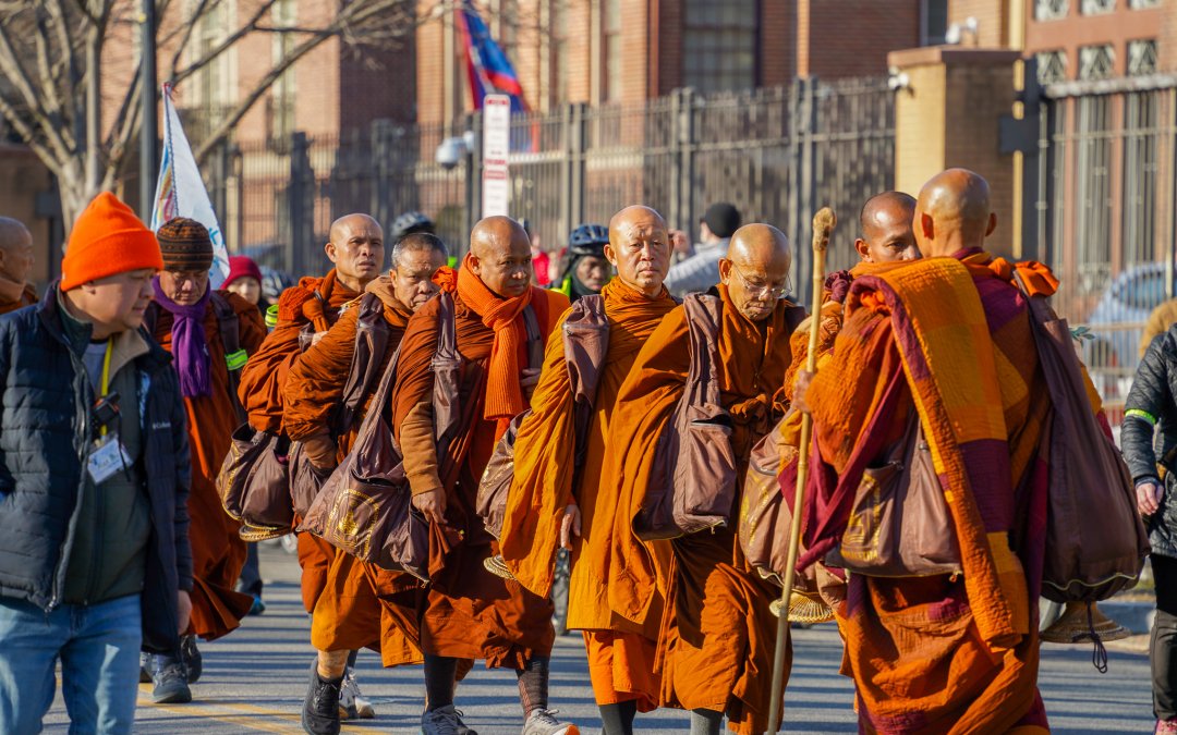 In Photos: ‘Walk for Peace’ Buddhist monks complete Unity Walk on Embassy Row