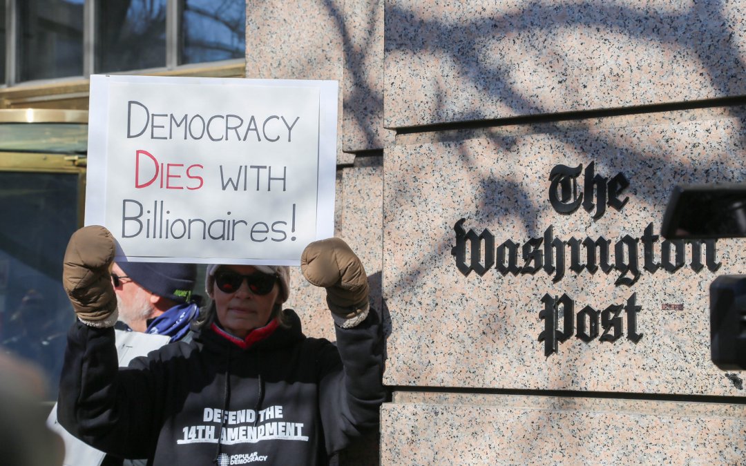 Washington Post layoffs spark concern about future of journalism, billionaire owners