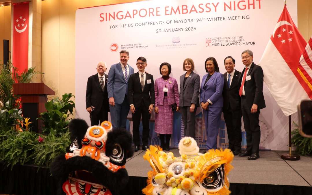 In Photos: From Dancing to a Free Round Trip, US Mayors Deepen Ties With Singapore and each other