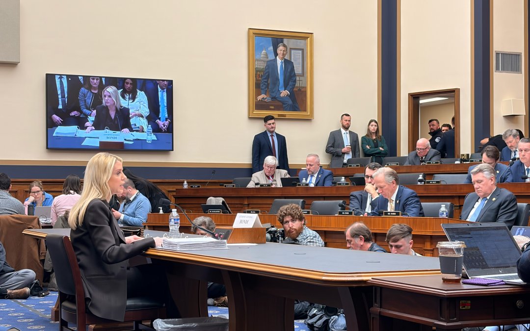 ‘Bigger than Watergate’: Lawmakers grill Bondi over Epstein, ICE